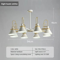 Suspension LED Wood Lights: Suspension Créative Nordique en Bois