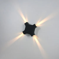Applique murale LED décor porte d'entrée appliques jardin