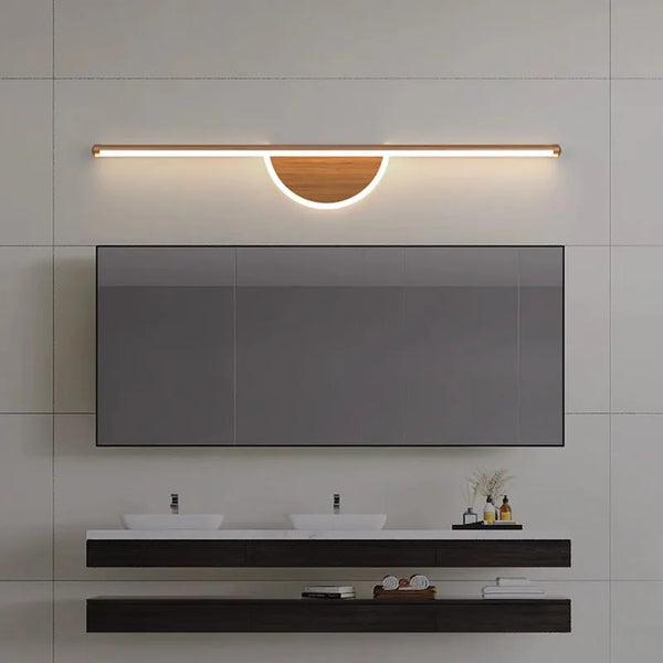 Applique murale LED moderne en Bois de Noyer Premium