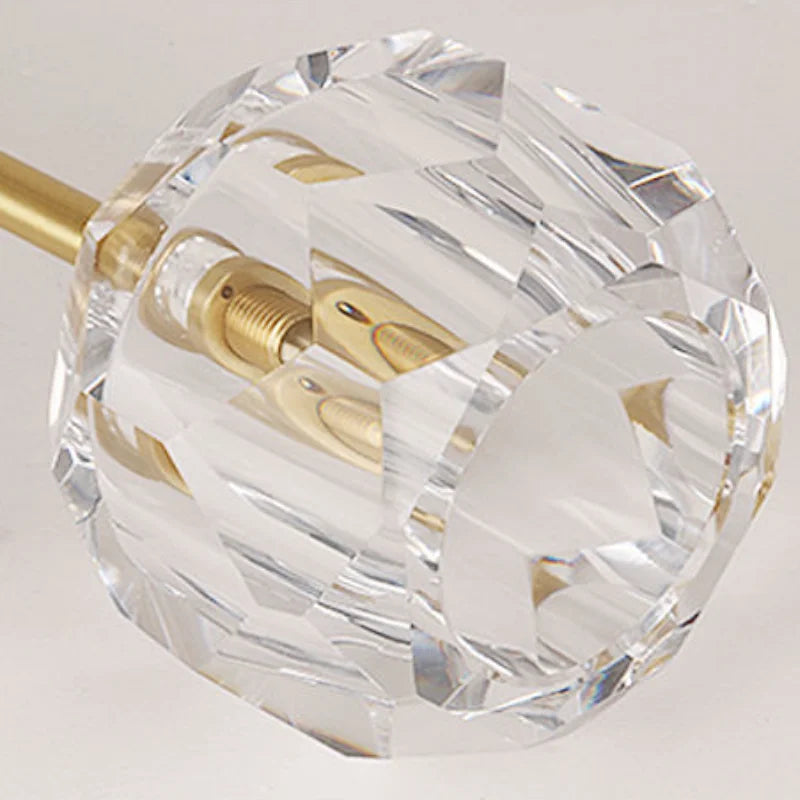 Suspension LED nordique en verre design