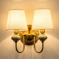 Applique murale LED de style européen pour hôtel de luxe