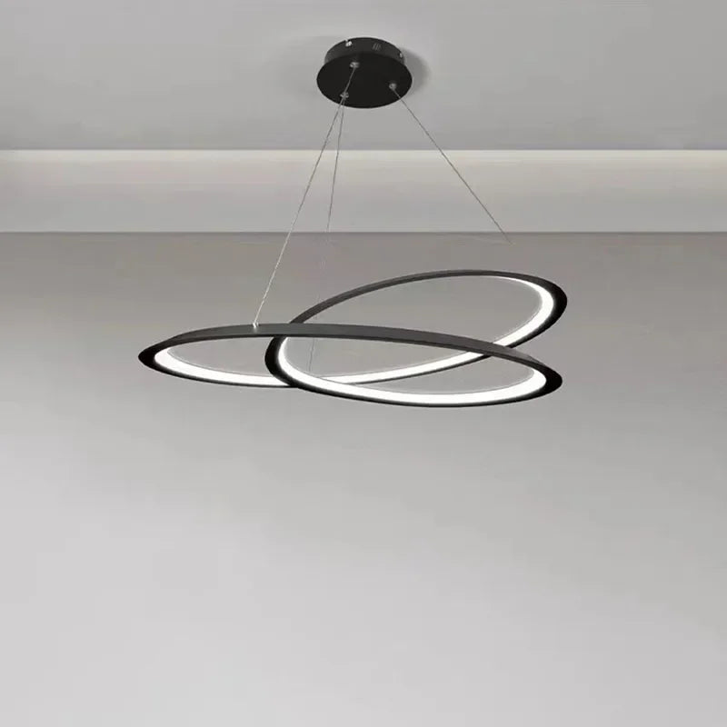 Lustre LED suspendu au design contemporain