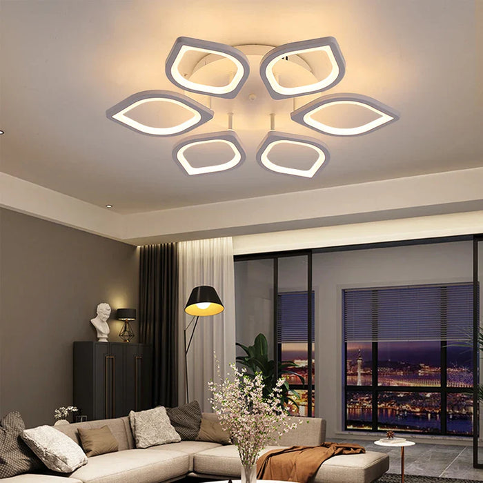 Plafonnier intérieur moderne en acrylique - Luminaire décoratif idéal