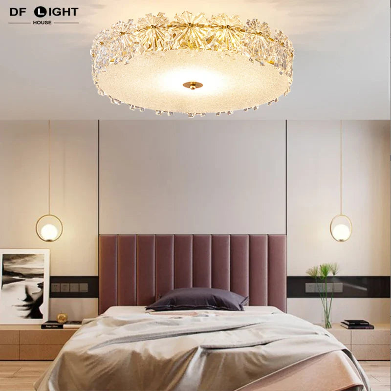 Lustre en cristal moderne pour la maison