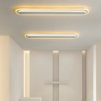 Bande LED pour allée et couloir : Lustres modernes minimalistes pour une entrée nordique créative