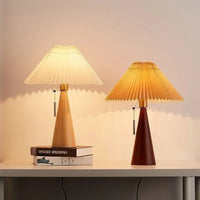 Lampe de Table en Bois Nordique Minimaliste LED - Nordic Glow