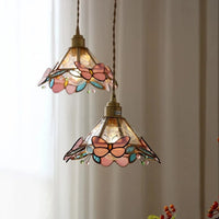 IWHDLife Lampe à Main LED Moderne en Verre Cuivre Papillon