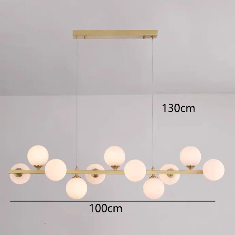 Lustre LED Suspendu au Design Moderne - Illumine Votre Espace