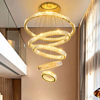 Lustre de Maison Moderne en Cristal de Luxe