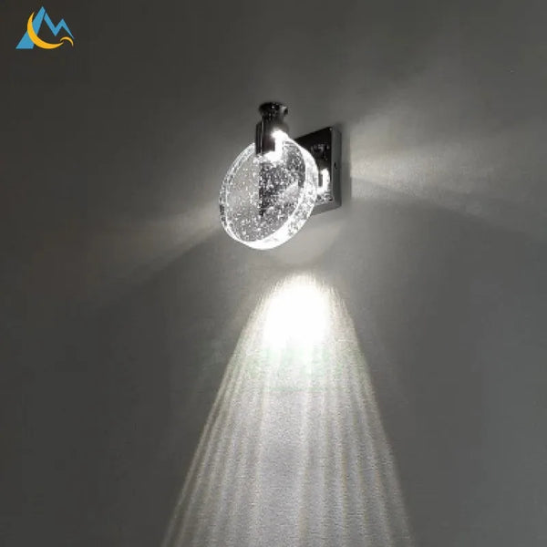 Applique murale LED pour maquillage avec miroir intégré