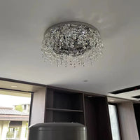 Plafonnier LED Cristal Luxe Moderne