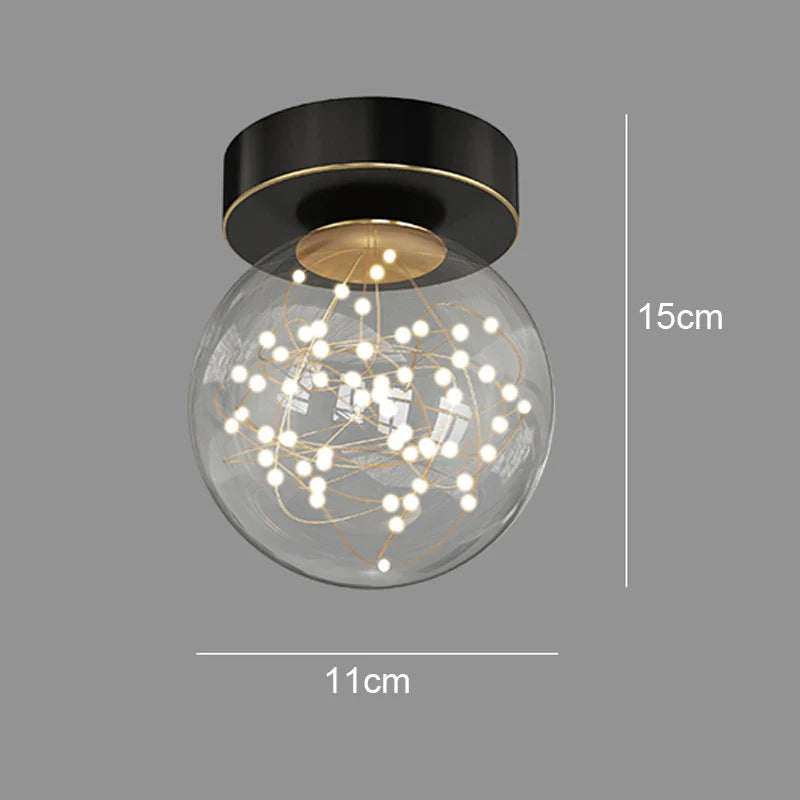 Plafonnier LED "LuminoNord" pour décorer votre intérieur : salon, salle à manger, chambre, couloir...