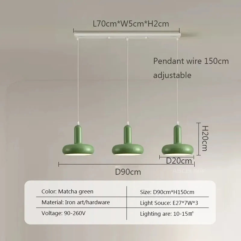 Suspension LED Nordic Minimalist Design