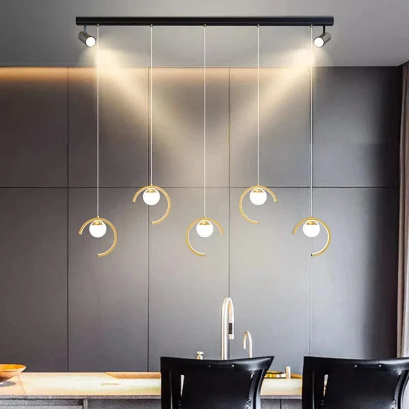 Lustre Moderne: Élégance et Lumière pour Votre Décoration Intérieure