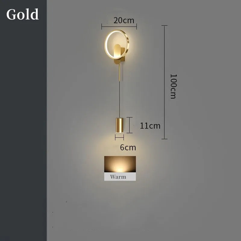 Applique murale LED moderne et décorative - Luminaires suspendus de qualité