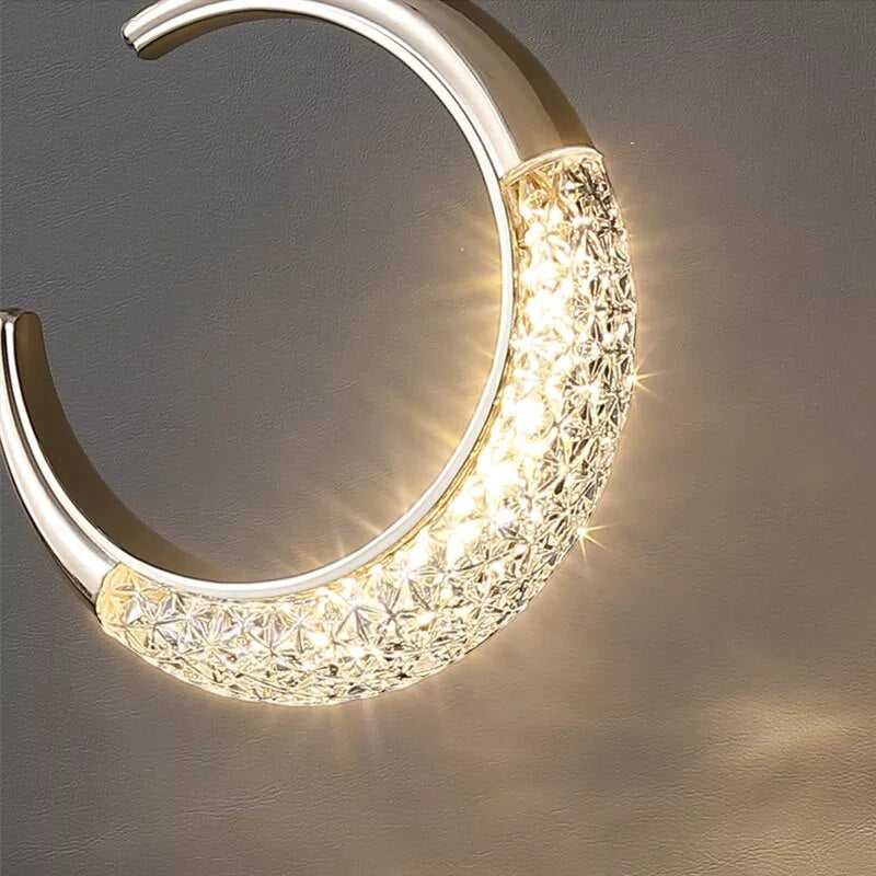 Suspension LED ronde de luxe - Terry