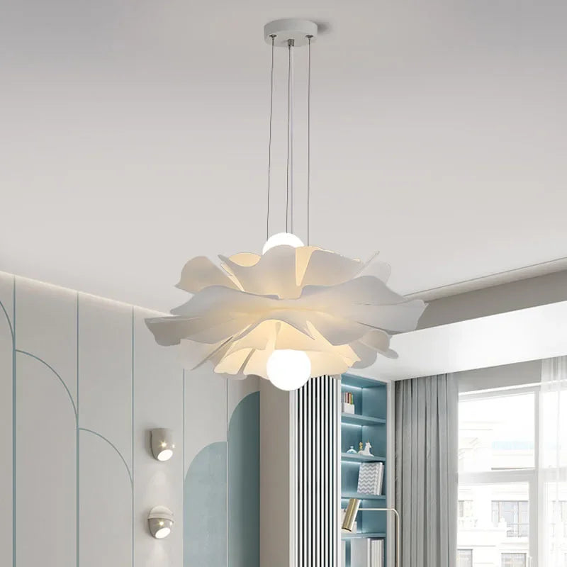 Suspension Nordic Flower Acrylic Pine LED - Éclairage Intérieur pour Salon Chambre Enfants
