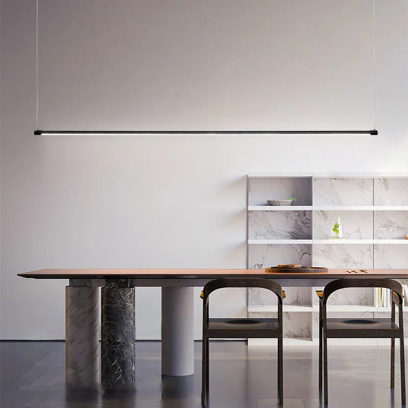Suspension LED "Nordiko" : Design moderne et minimaliste en aluminium