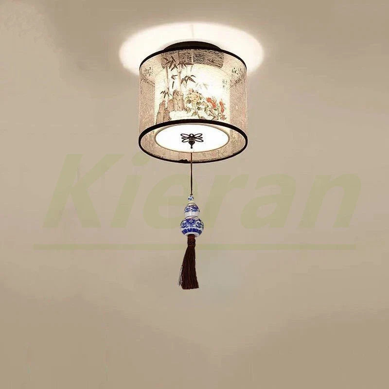 Plafonnier LED Moderne Lotus Oiseau pour Hôtel KTV