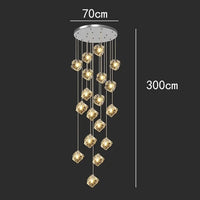 Lustre Moderne LED pour Éclairage Intérieur Suspendu