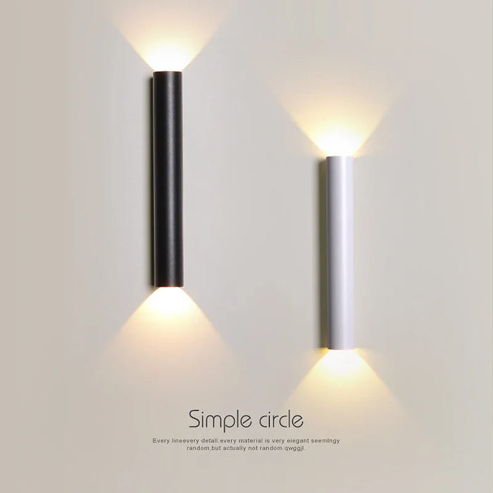 Applique Murale LED Double Tête Style Nordique Moderne