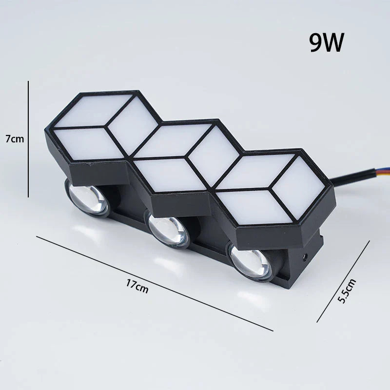 Applique Murale LED Moderne pour Usage Intérieur et Extérieur