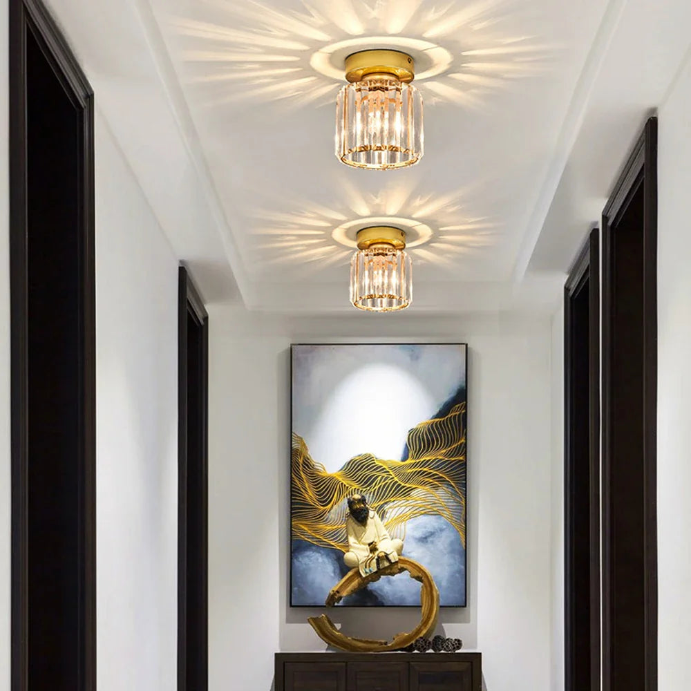 Suspension Cristal Moderne pour Décoration Intérieure