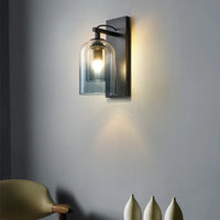 Applique murale loft en verre créatif pour un décor élégant