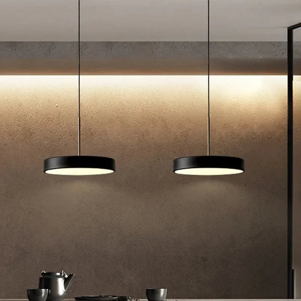 Suspension LED nordique multicolore "Disque Paradise"
