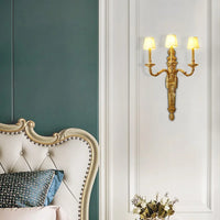 Applique murale cuivre Rococo Chic