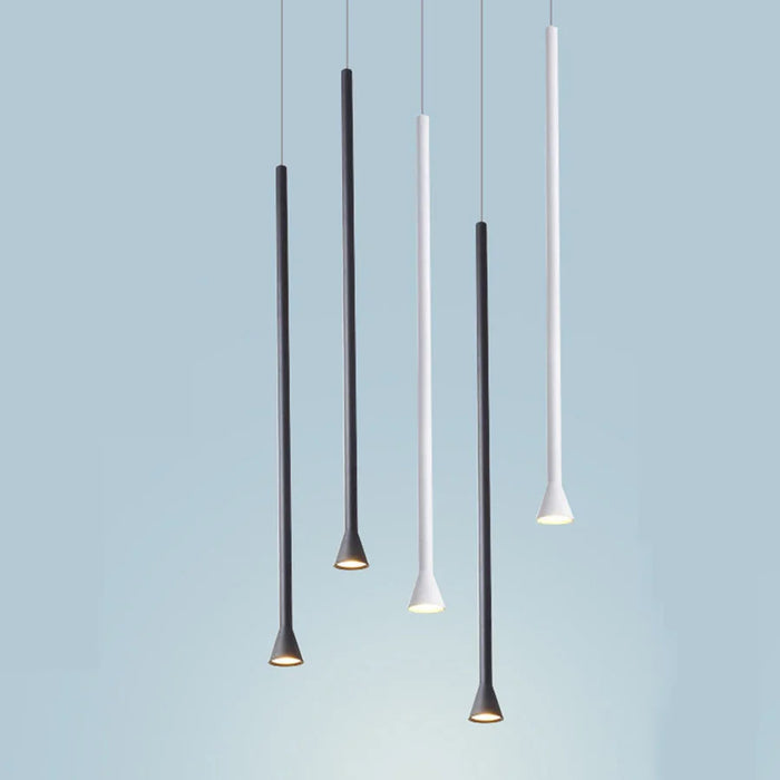 Suspension LED Art Créatif - Long Tube Lumineux