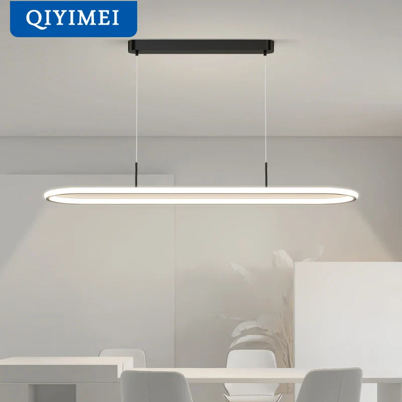 Lustre LED décoration pour table à manger et cuisine.