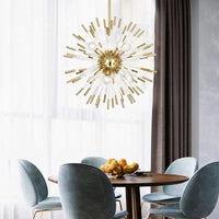 Lustre LED en cristal design moderne de luxe