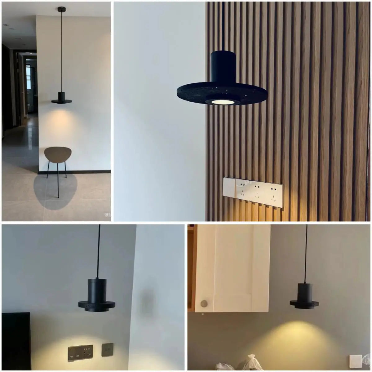 Suspension Industrielle Rétro Luminaire LED Nordique pour Bar Salle À Manger Chambre
