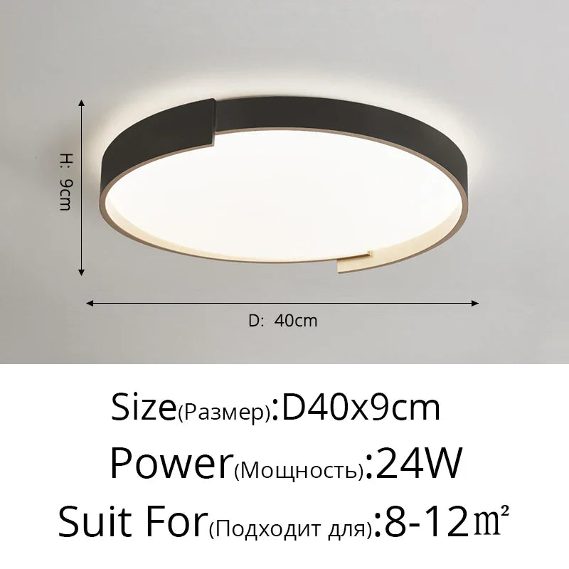 Plafonnier Nordique LED pour chambre étude salon bébé chambre décoration intérieure