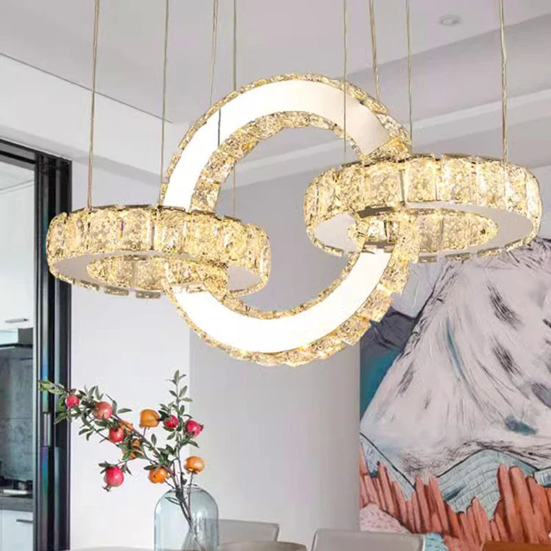 Lustre LED Moderne pour Illuminer Votre Intérieur