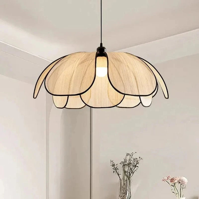 Lampe suspendue moderne en tissu pour une décoration artistique tendance