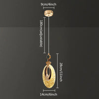 Suspension LED en cristal Nordic Design - Parfaite pour embellir votre intérieur