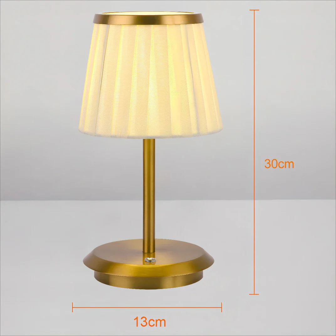 Lampe de Table LED USB Plissée
