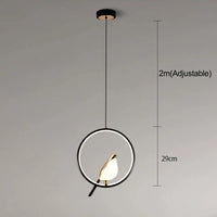 Suspension luminaire Nordique Créatif LED "Luxury Glow"