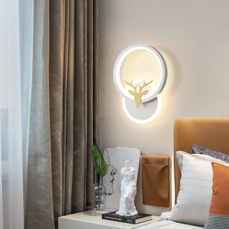 Appliques murales modernes pour allées et escaliers, style minimaliste