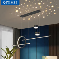 Style Nordique : Suspension LED Luminaire Abajur
