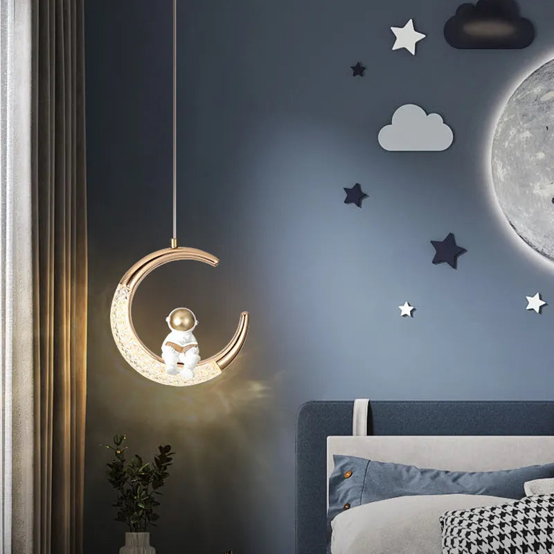 Lampe de chevet astronaute pour chambre d'enfant