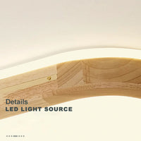 Plafonnier LED Bois Intelligent 2022