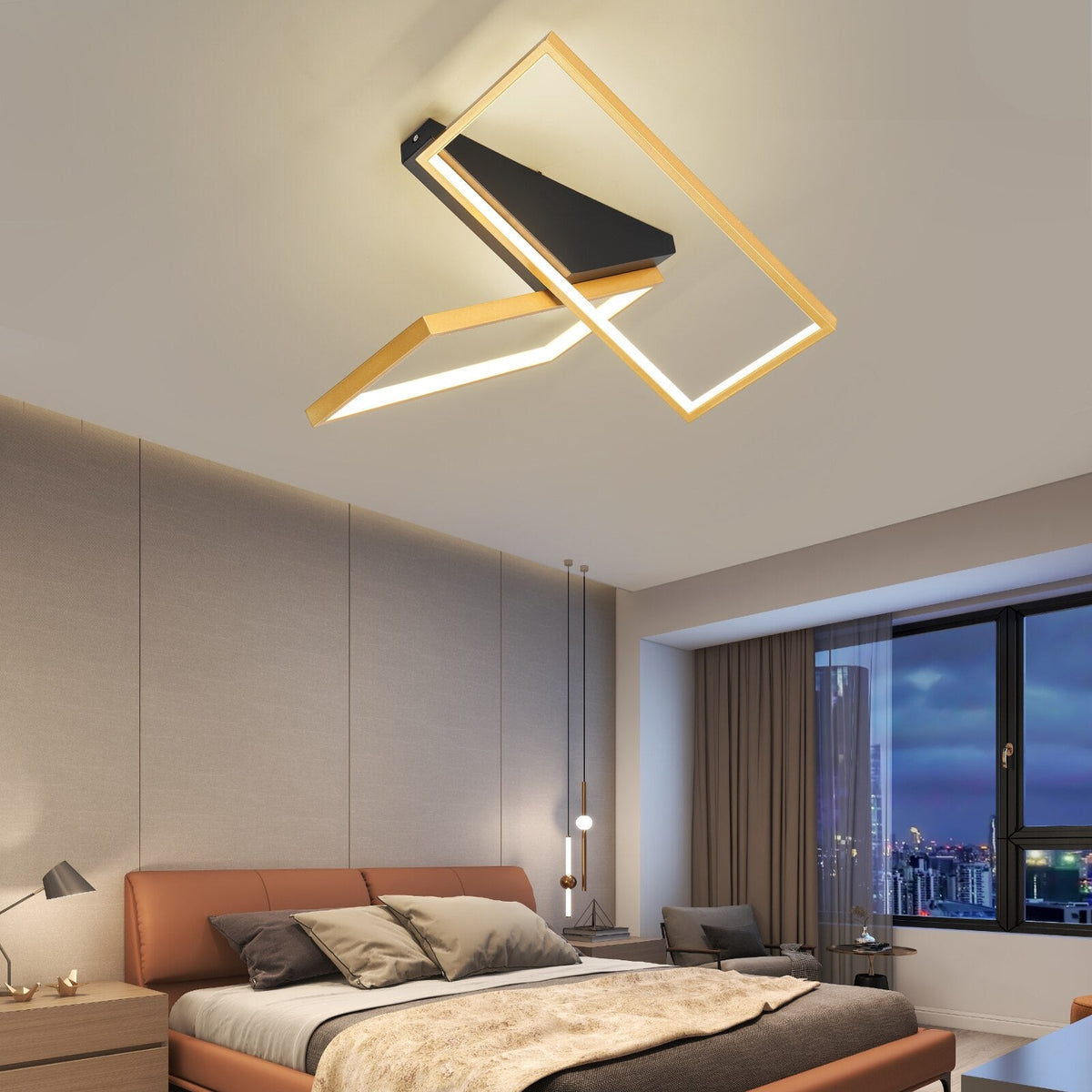Plafonnier LED Rectangulaire Tary