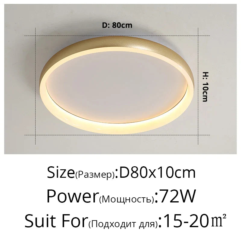 Lustre LED Design Moderne pour Éclairage Intérieur