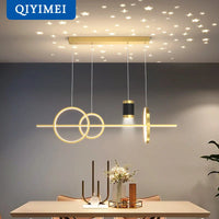 Style Nordique : Suspension LED Luminaire Abajur