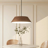 Lustre en Noyer pour Salle à Manger et Bar