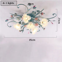 Plafonnier Fleur Chaud et Romantique pour Chambre de Princesse