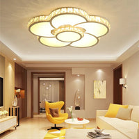 Plafonnier LED Fleur Chaude Romantique - Design Moderne et Éclairage Décoratif